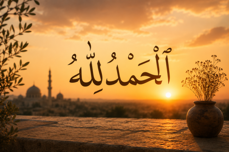 The Symmetry of ‘Alḥamdulillāh’ in the Qur’an